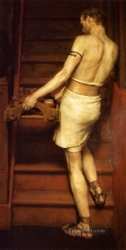 Nude Painting - The Potter Sir Lawrence AlmaTadema nude